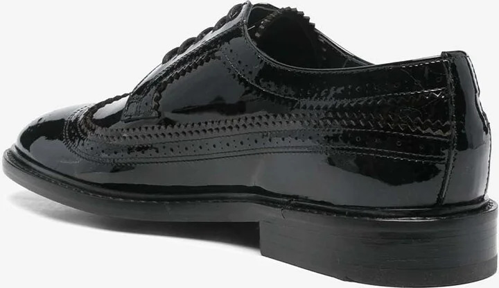 Fuentes Brogue Shoes in Patent Leather - Image 2