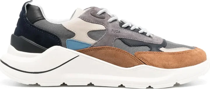 Fuga panelled-design sneakers