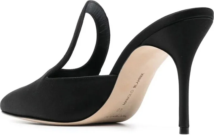 Fugati 100mm heeled mules - Image 3