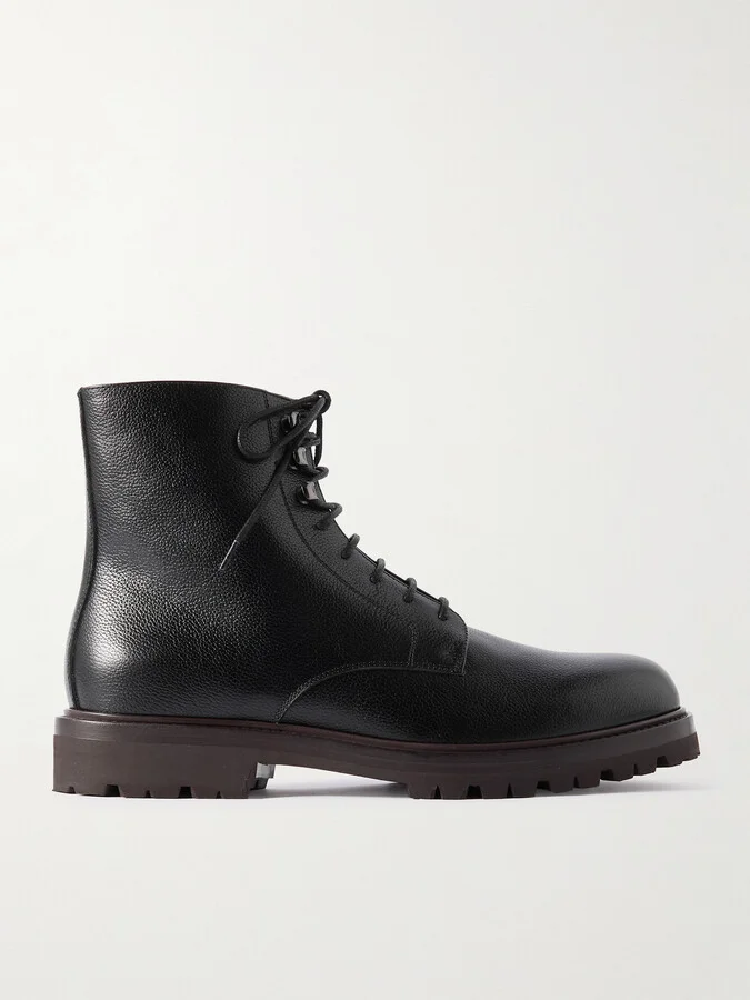Full-Grain Leather Boots