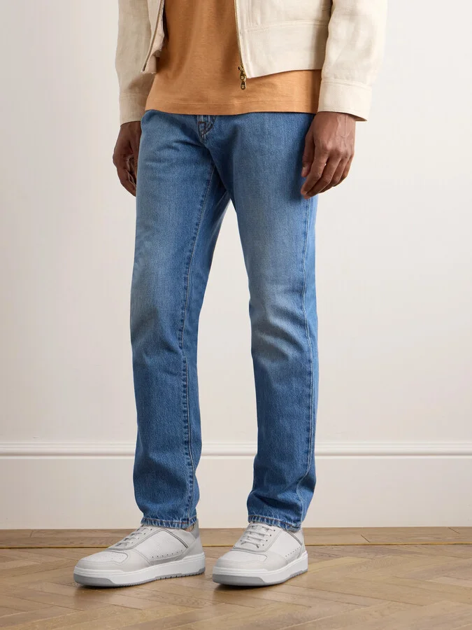 Full-Grain Leather Sneakers - Image 2