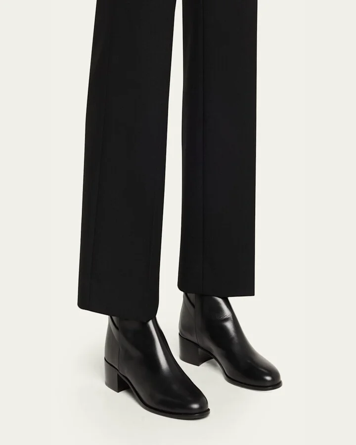 Fume Paloma Wrap Leather Ankle Boots - Image 5