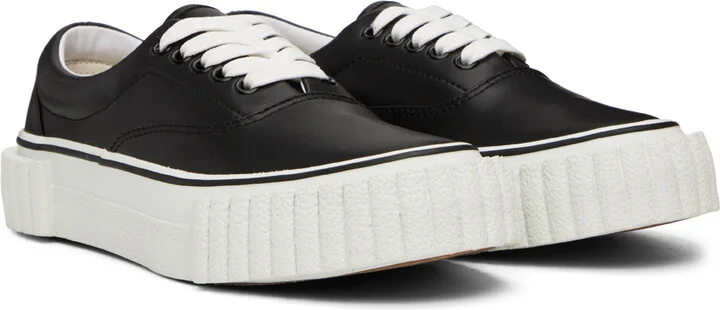 FUMITO GANRYU Black SB Sneakers - Image 4