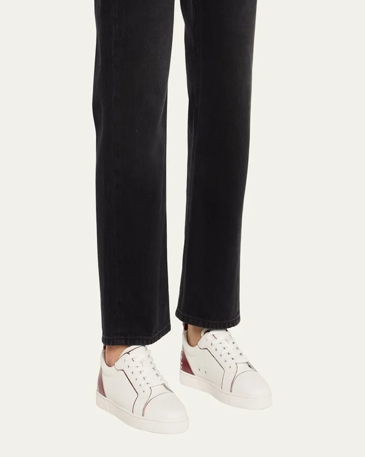 Fun Louis Junior Leather Low-Top Sneakers - Image 4