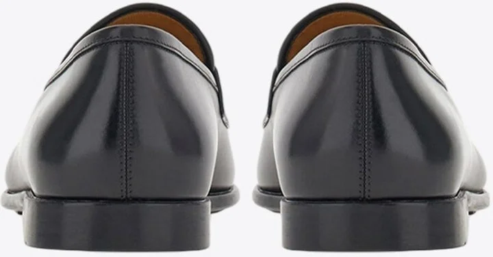Funes Leather Penny Loafers - Image 2