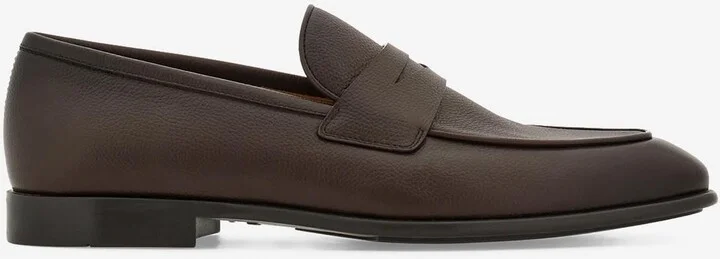 Funes Leather Penny Loafers
