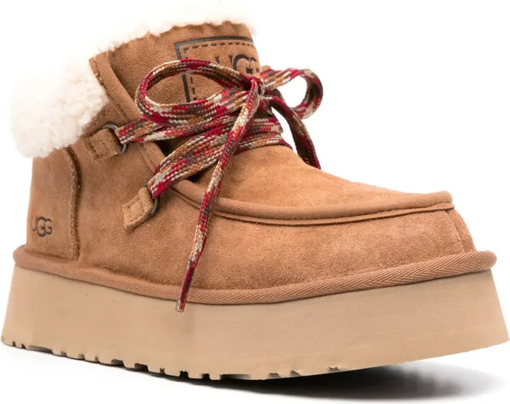 Funkarra Cabin shearling-detail boots - Image 2