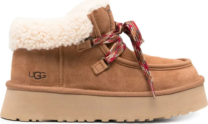 Funkarra Cabin shearling-detail boots