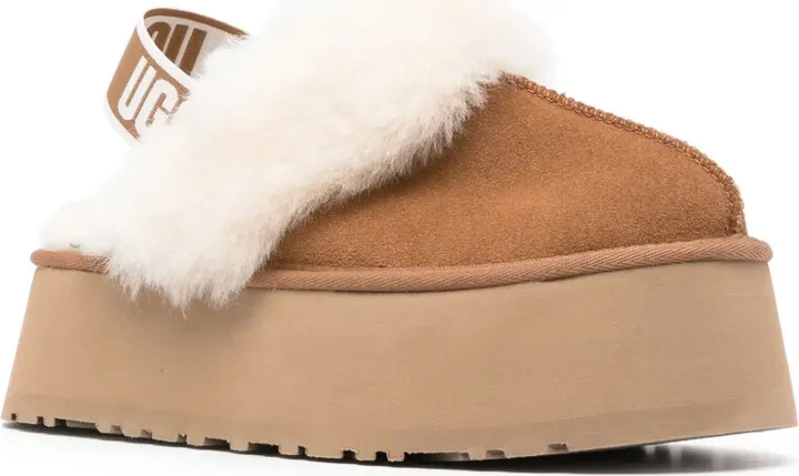 Funkette 60mm suede slingback slippers - Image 2