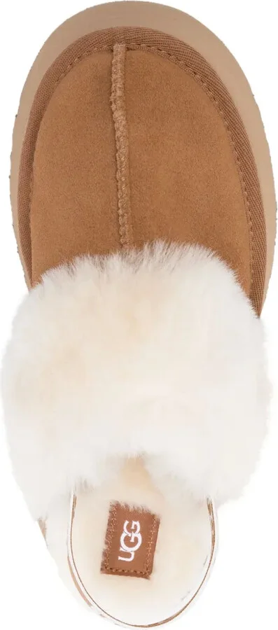 Funkette 60mm suede slingback slippers - Image 4