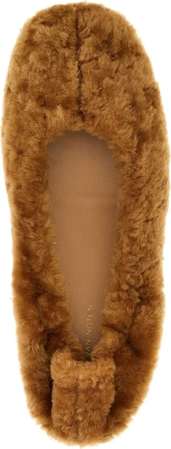 Fur Ballet Flats - Image 4