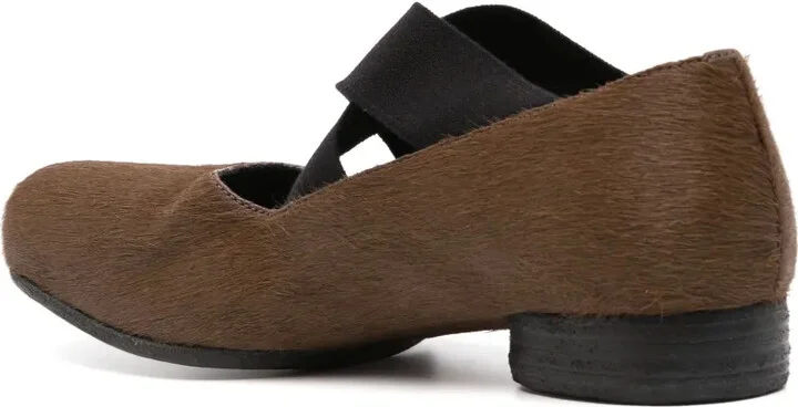 Fur Ballet Flats - Image 3