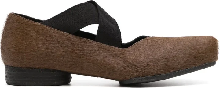 Fur Ballet Flats