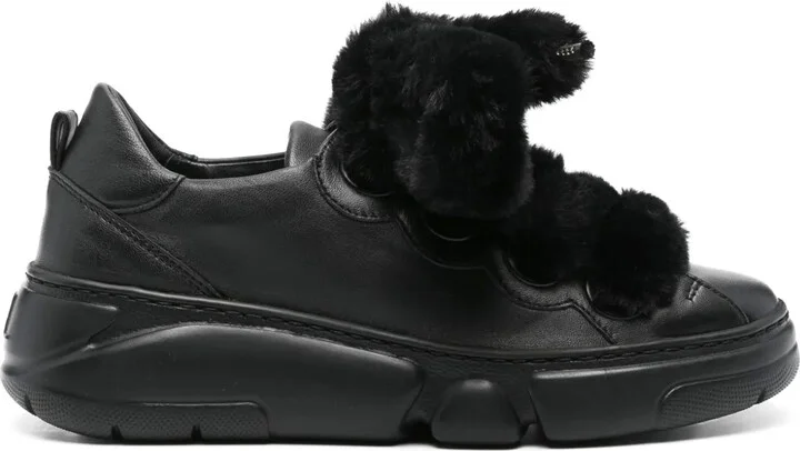 Fur-Laces Sneakers