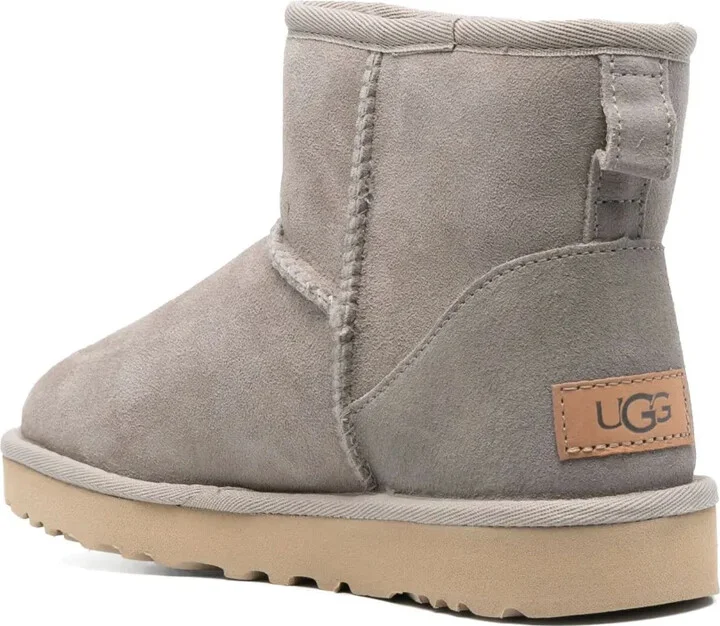 Fur-Lined Suede Ankle Boots - Image 3