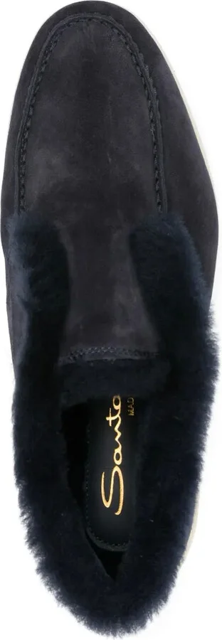 Fur-Trim Suede Desert Boots - Image 4