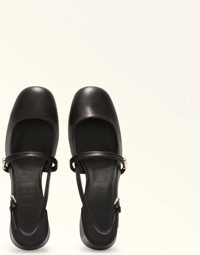 Furla Leather Slingback - Image 4