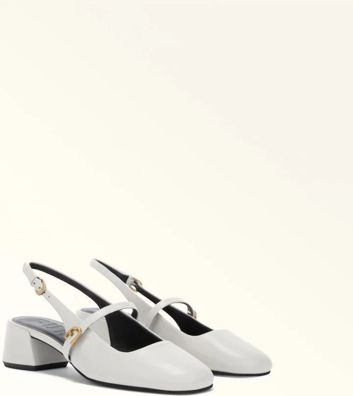 Furla Leather Slingback
