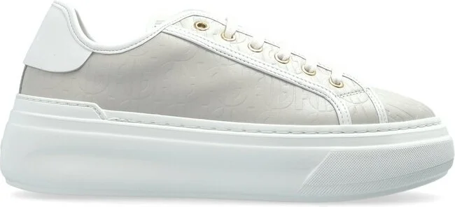 Furla Logo Embossed Lace-Up Shoes