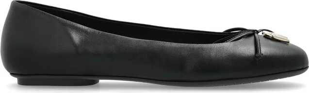 Furla Logo Plaque Flat Shoes