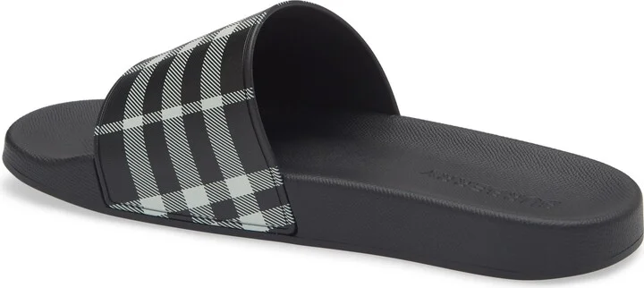 Furley Check Slide Sandal - Image 2