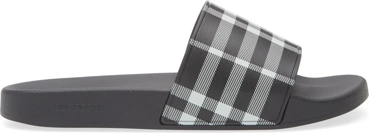 Furley Check Slide Sandal - Image 3