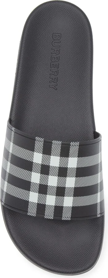Furley Check Slide Sandal - Image 5
