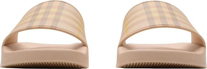 Furley Check Slide Sandal - Image 3
