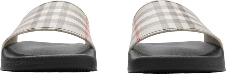 Furley Check Slide Sandal - Image 3