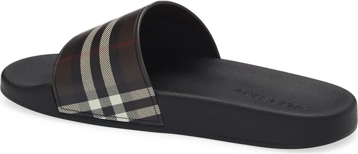 Furley Check Slide Sandal - Image 2