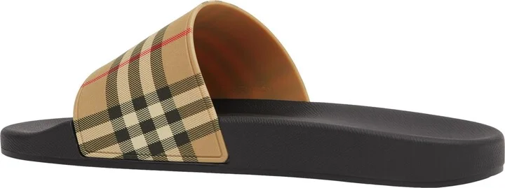 Furley Check Slide Sandal - Image 2