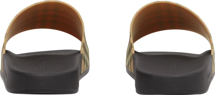 Furley Check Slide Sandal - Image 5