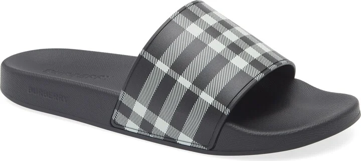 Furley Check Slide Sandal