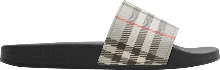 Furley Check Slide Sandal