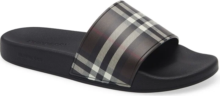 Furley Check Slide Sandal