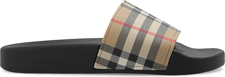‘Furley’ Slides, , - Beige