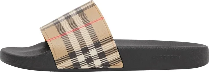 Furley Vintage Check Slide Sandal - Image 3