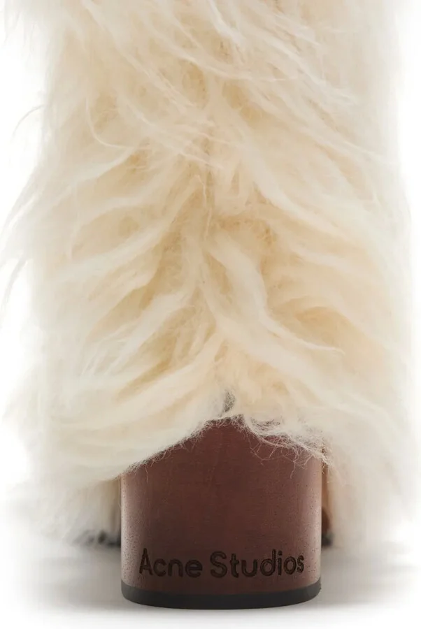 Furry Clog Boots - Image 5