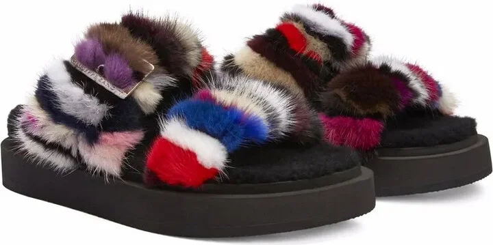Furry Her sandals - Image 2