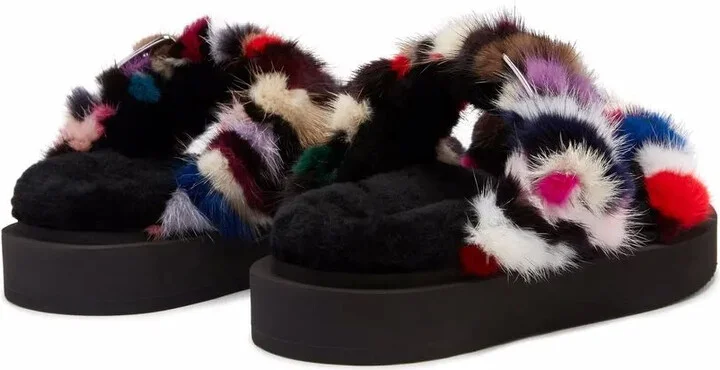 Furry Her sandals - Image 3