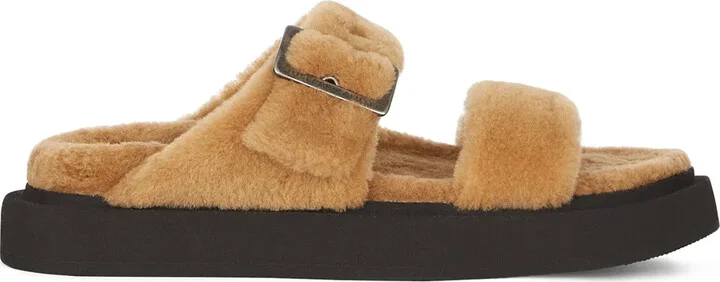 Furry Him sandals