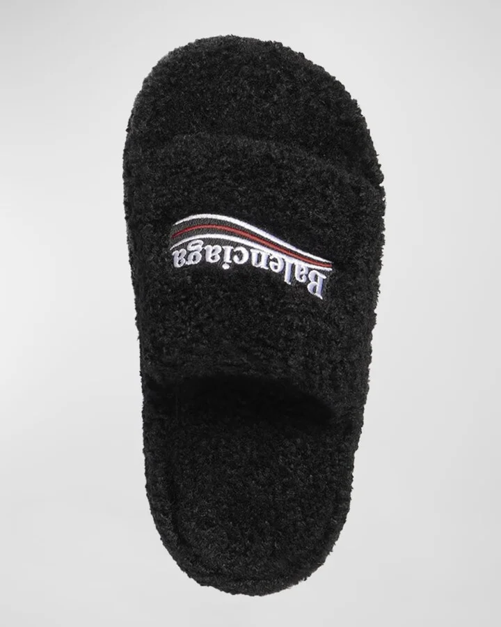 Furry Platform Sandals - Image 2
