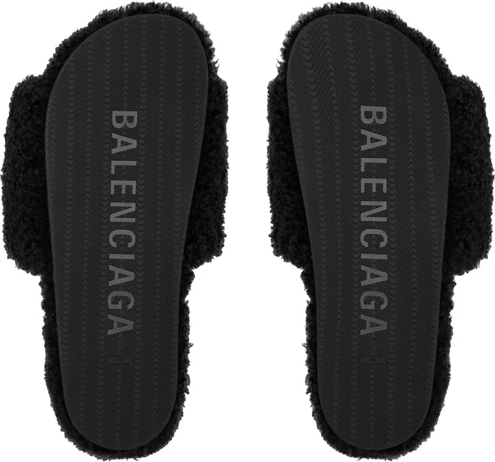 Furry Slide Sandal - Image 6