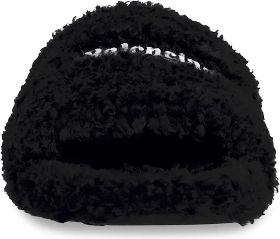 Furry Slide Sandal - Image 2