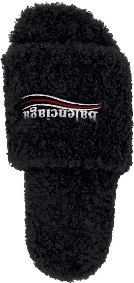 Furry Slide Sandal - Image 5