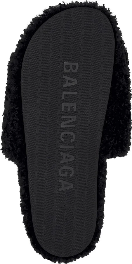 Furry Slide Sandal - Image 6
