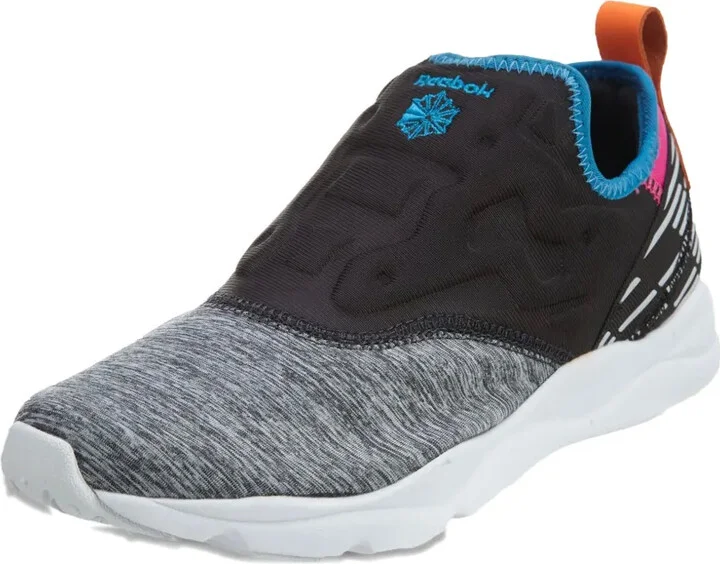 Furylite Slip-on Lux "Coal/Blue/Pink/Peach/Yellow" sneakers - Image 2