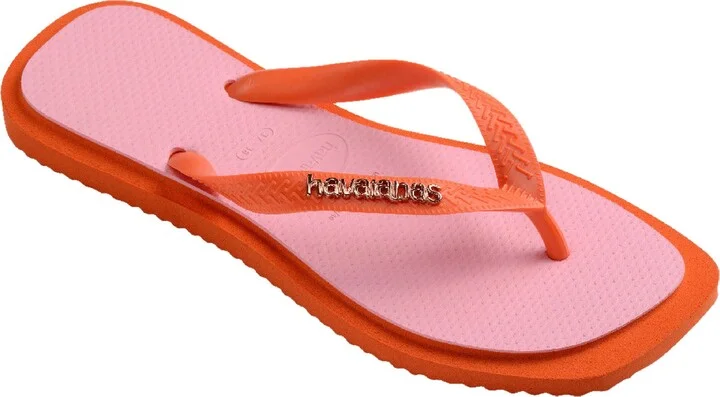 Fusion Square Logo Flip Flop