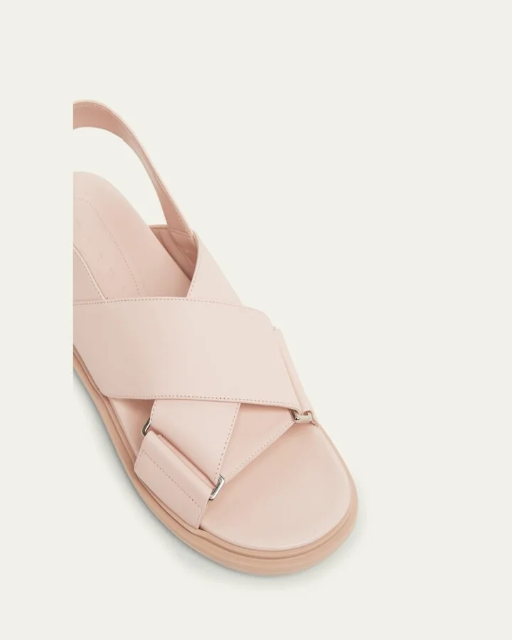 Fussbet Leather Crisscross Sandals - Image 4