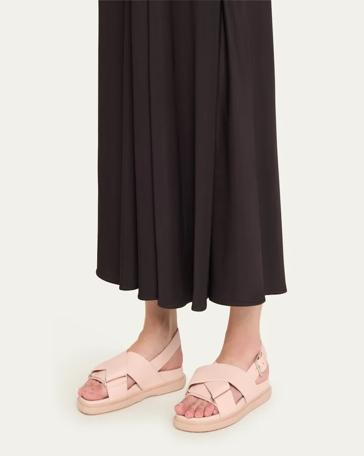 Fussbet Leather Crisscross Sandals - Image 5